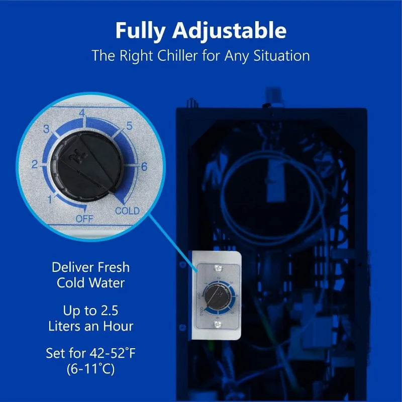 home.Universal Chiller Cooling System for Water Filters – Compatible with Reverse Osmosis Filtration Systems – Inc