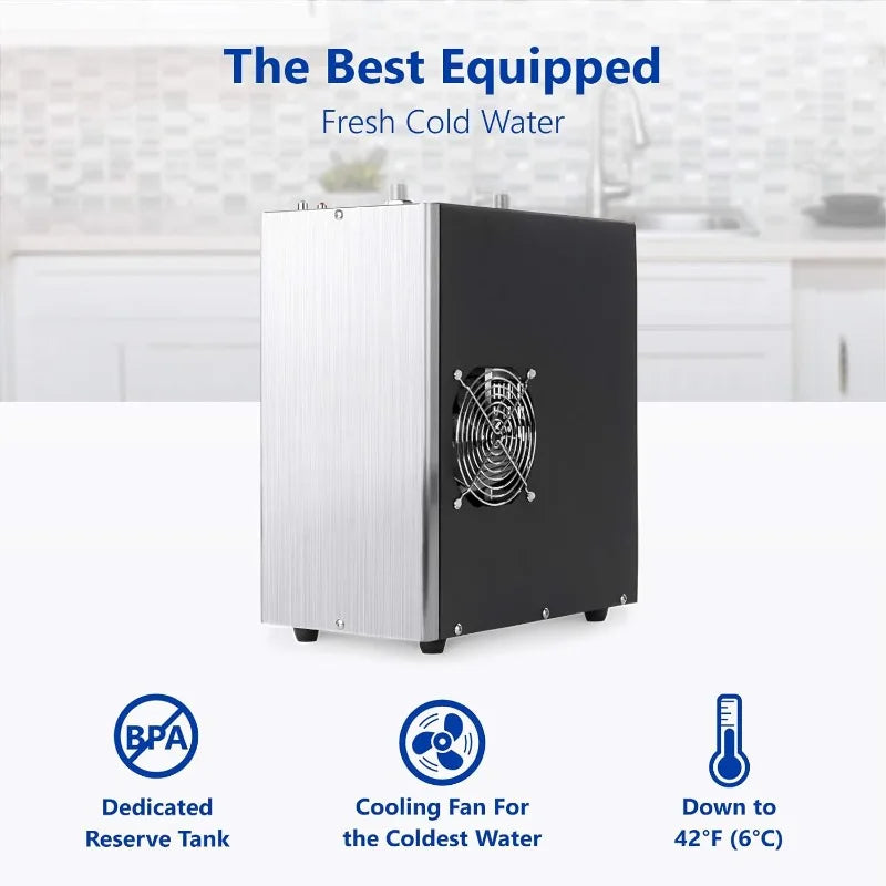 home.Universal Chiller Cooling System for Water Filters – Compatible with Reverse Osmosis Filtration Systems – Inc
